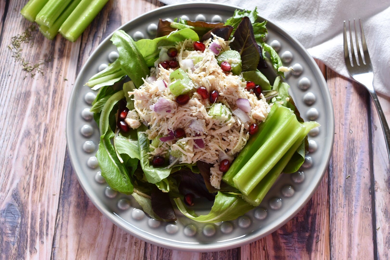 Super Simple Chicken Salad: Easy Low Carb Lunch