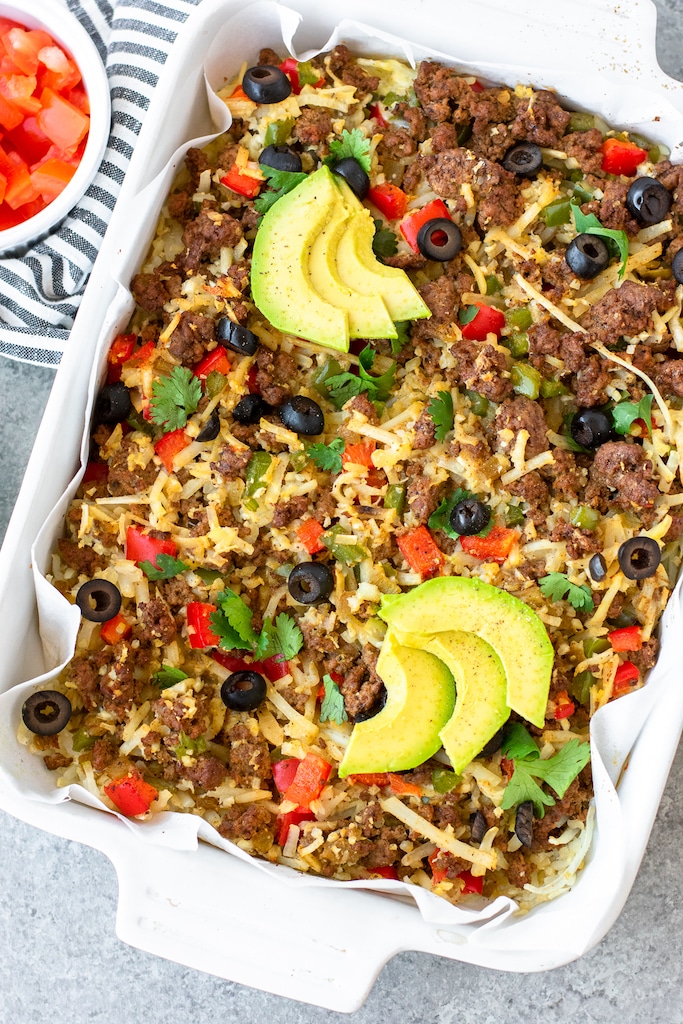 Taco Casserole: Paleo & Whole 30