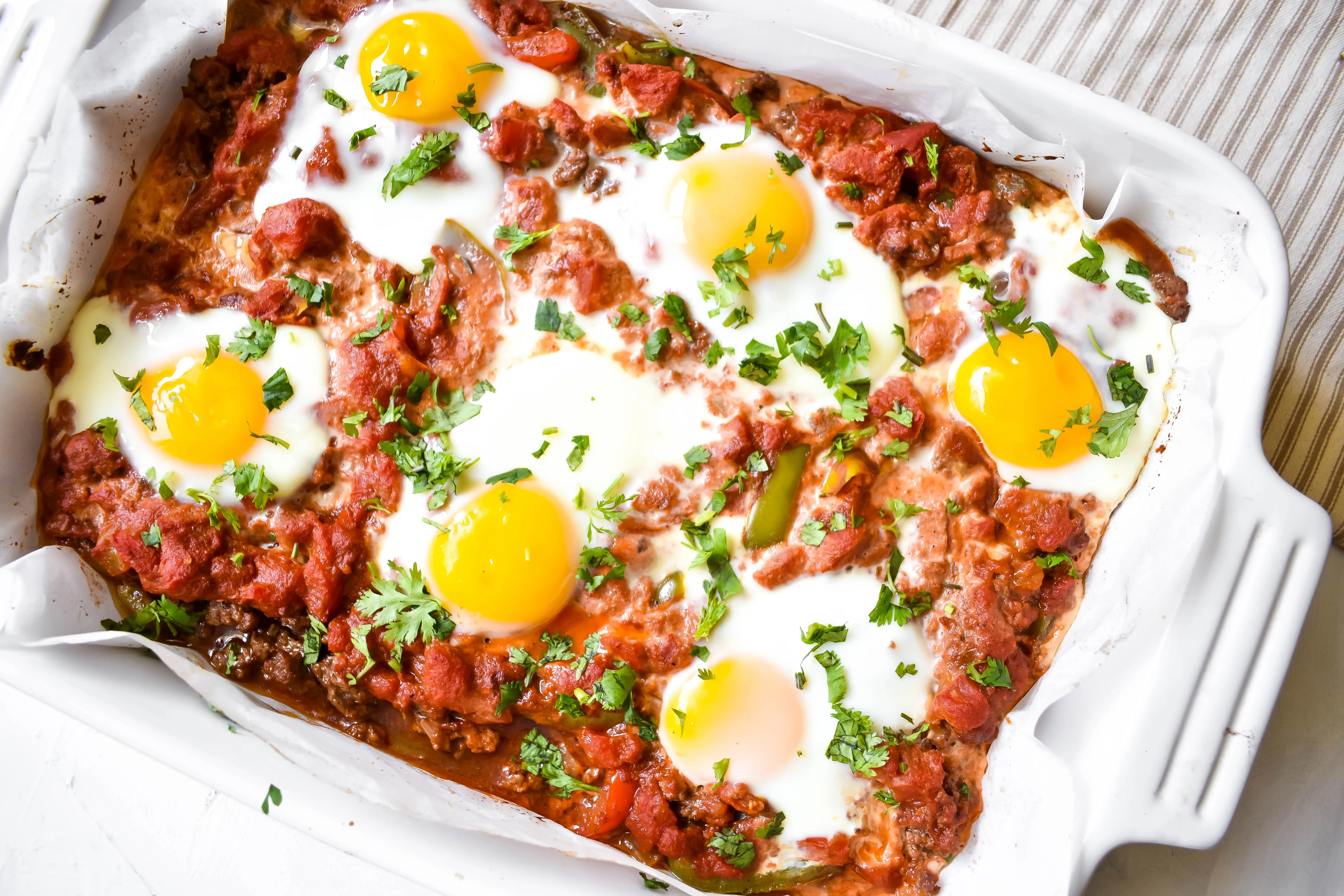 Southwest Breakfast Bake: Whole30, Paleo, Keto