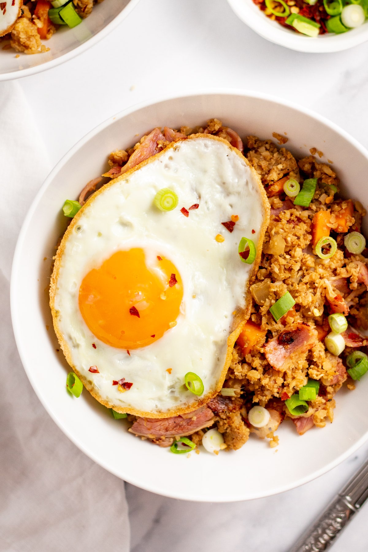 Breakfast Fried Rice Skillet: Whole30, Keto, 20 Minutes