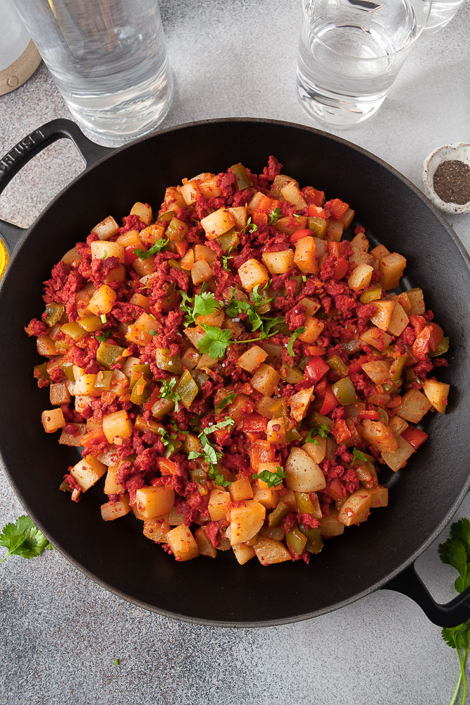 Eggs Potatoes and Chorizo Breakfast Skillet Recipe