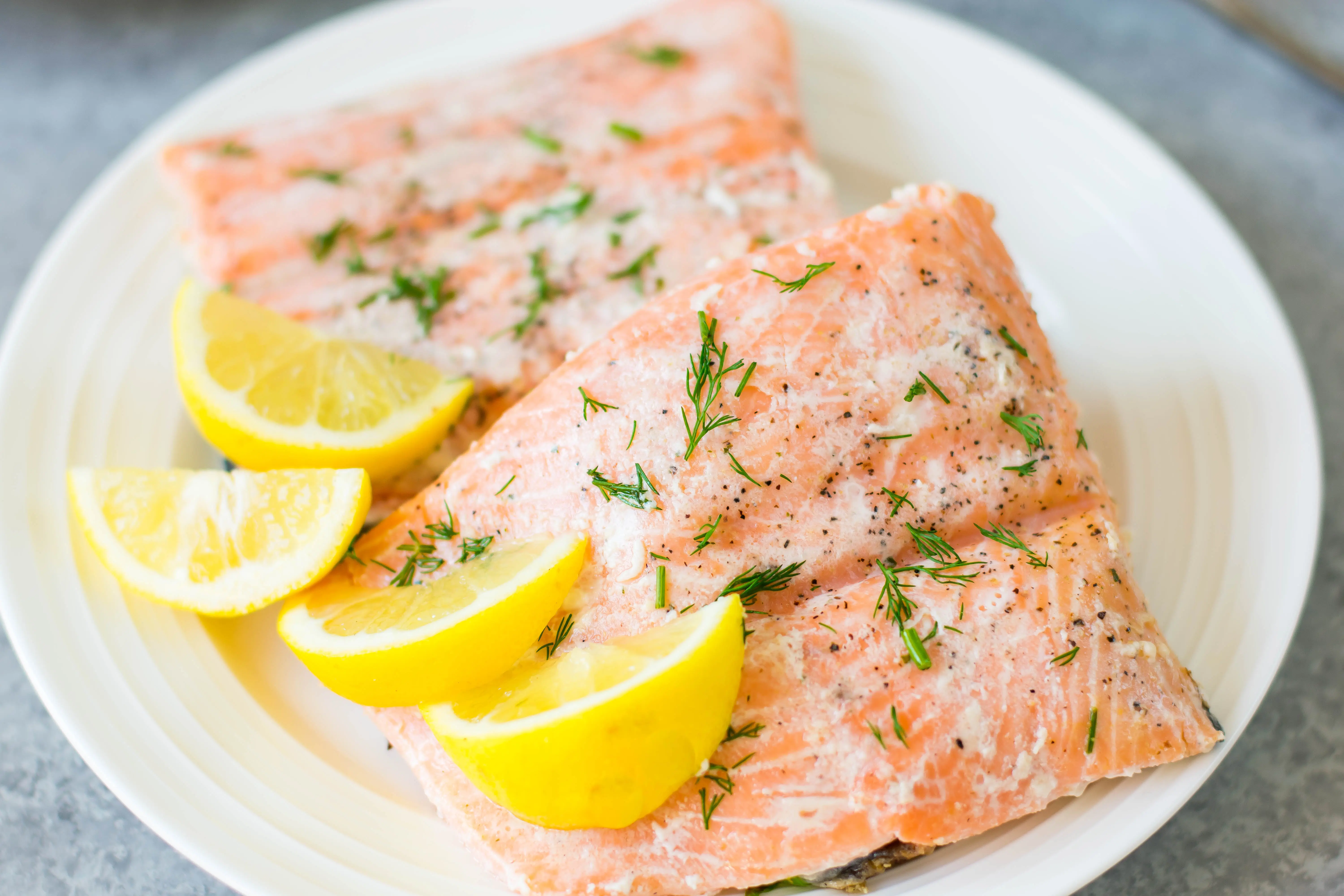 Perfectly Cooked Sous Vide Salmon (Whole30, Precision Cooker, Easy)