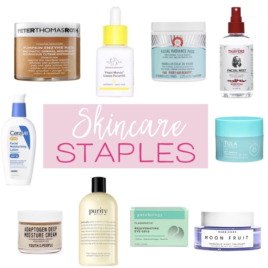 Current Skincare Staples: Products That Saved My Skin