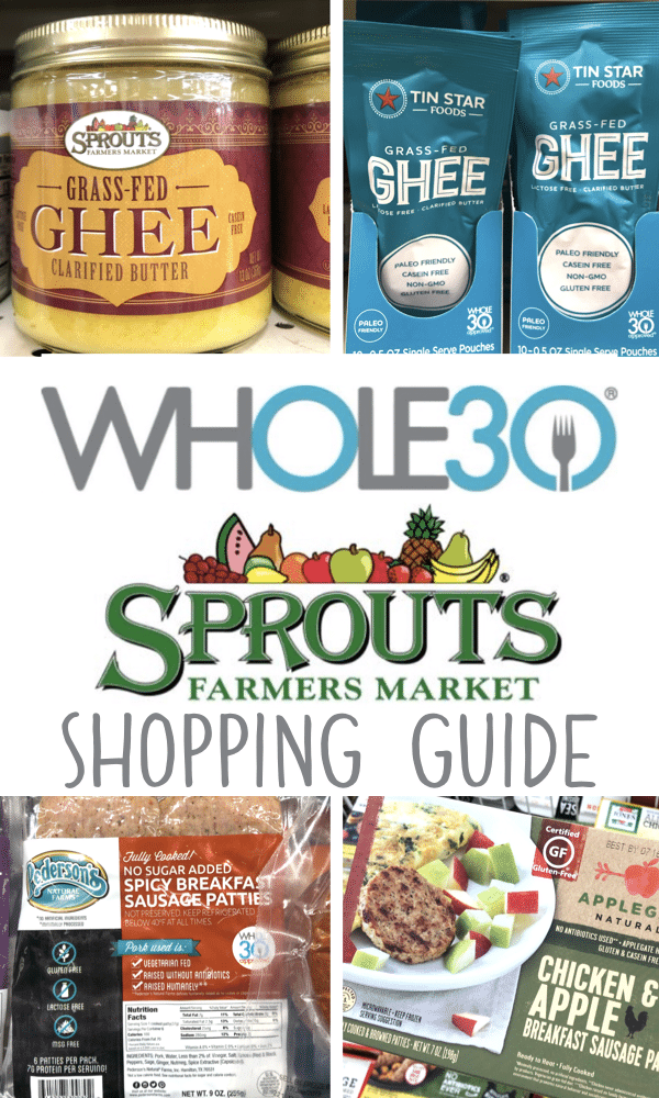 Whole30 Sprouts Shopping Guide