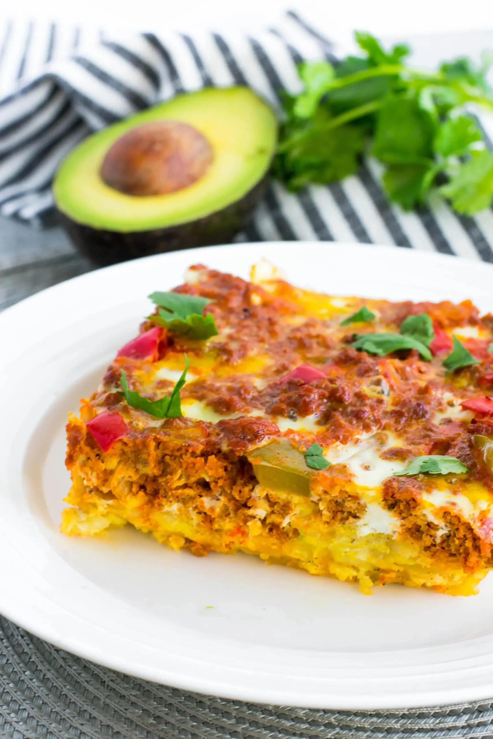 Chorizo Hash Brown Bake (Paleo & Whole30)
