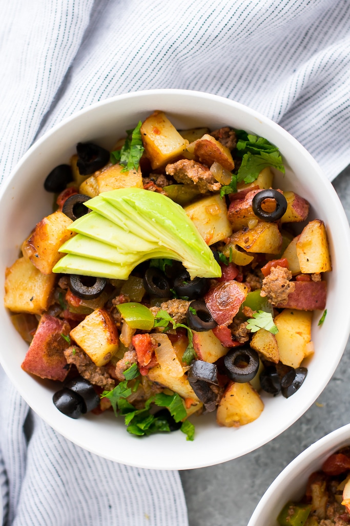 Spicy Taco Skillet: Paleo, Whole30, Meal Prep