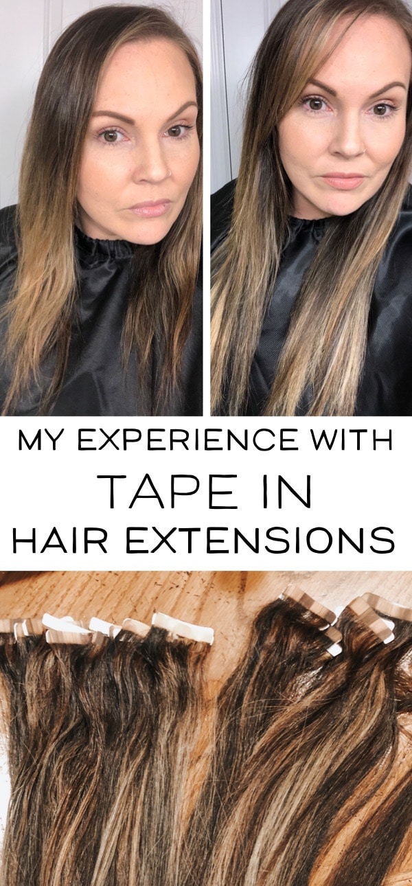 Tape In Hair Extensions: My Experience & Review