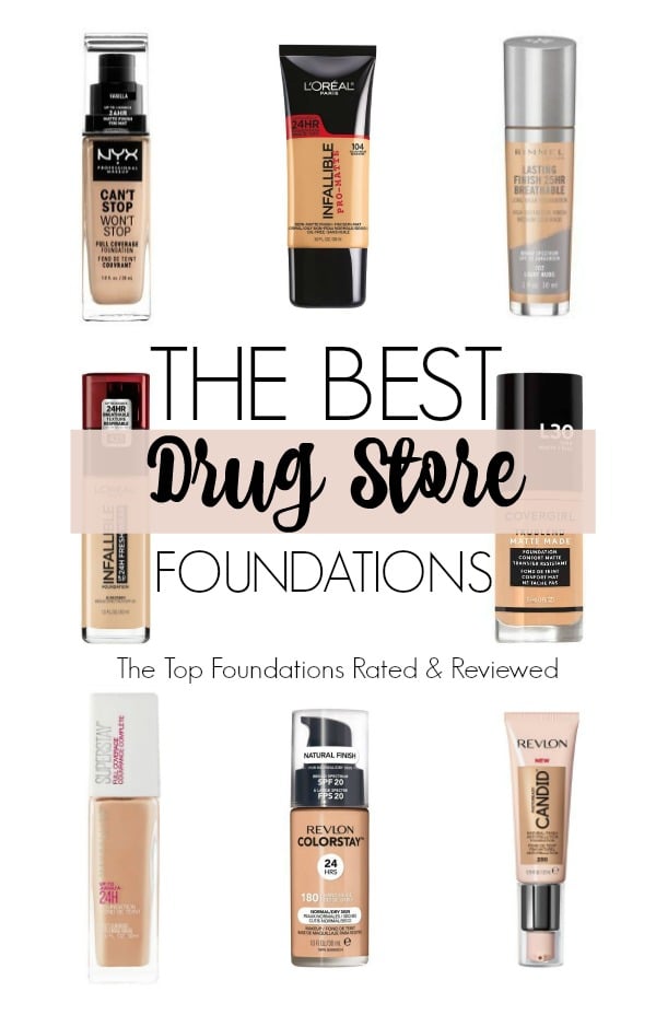 The Best Drugstore Foundations - Beauty And The Bench Press