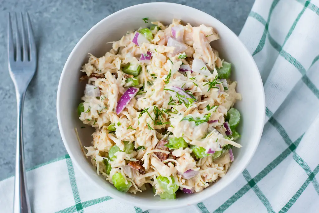 Bacon Ranch Chicken Salad (Paleo, Keto, Whole30)