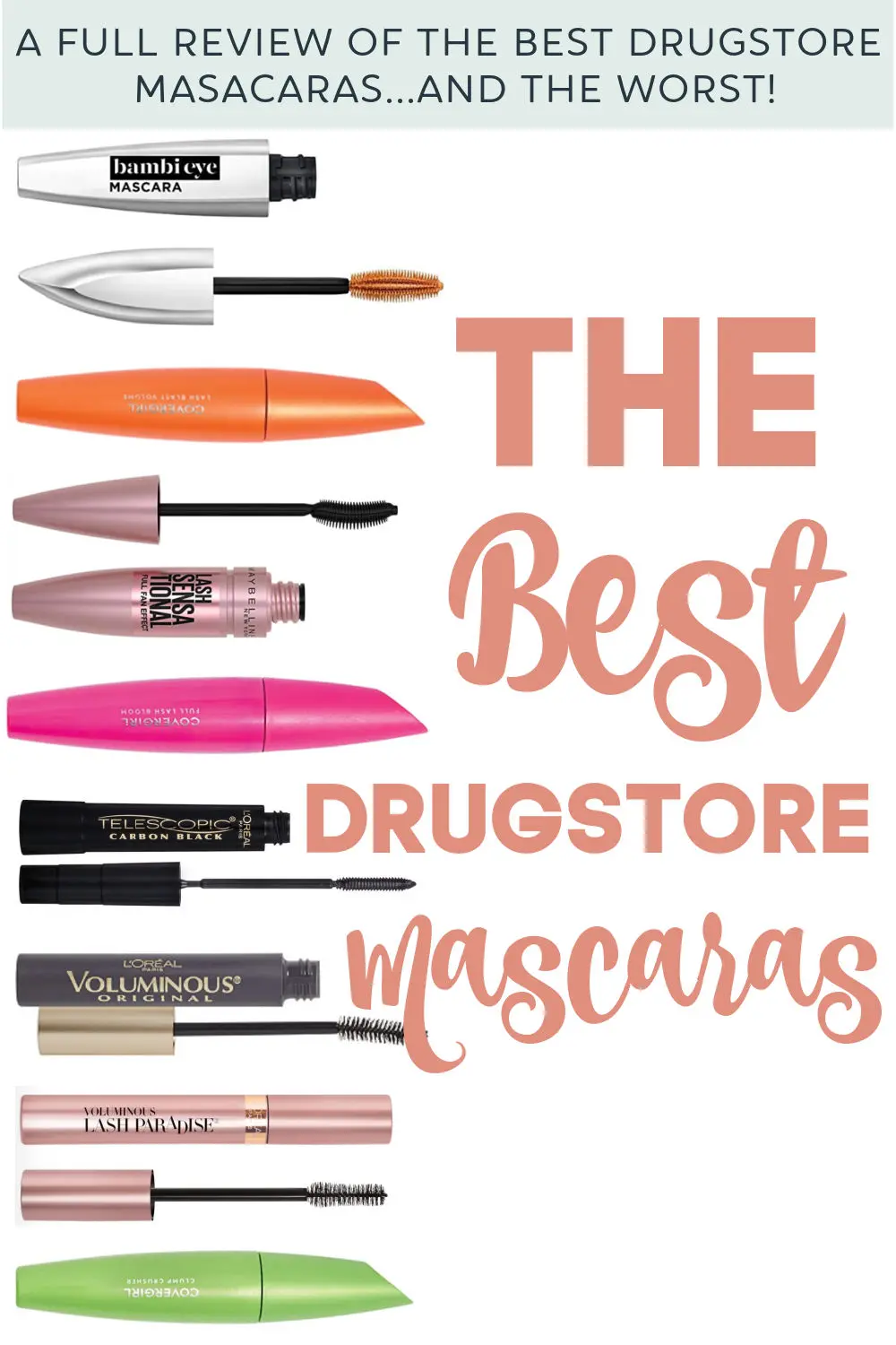 The Best Drugstore Mascaras