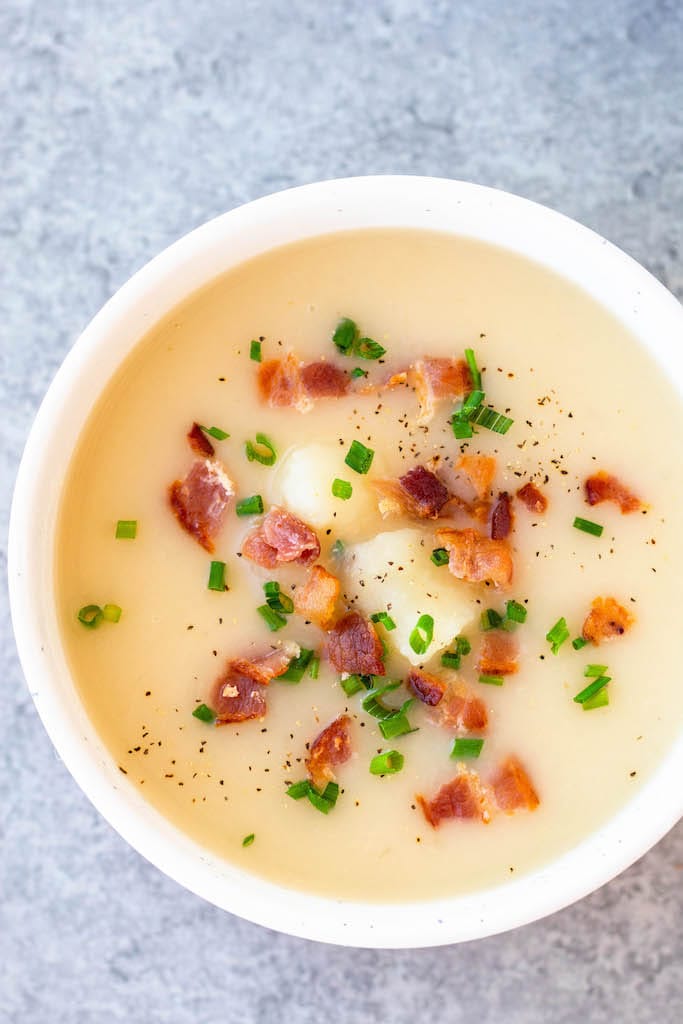 Dairy-Free Baked Potato Soup (Whole30)