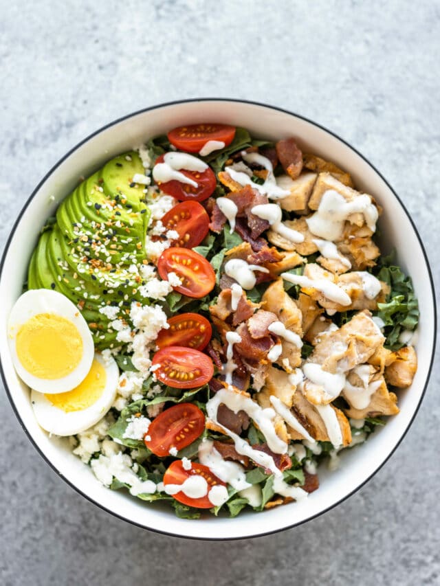 Chicken Kale Cobb Salad Beauty and the Bench Press