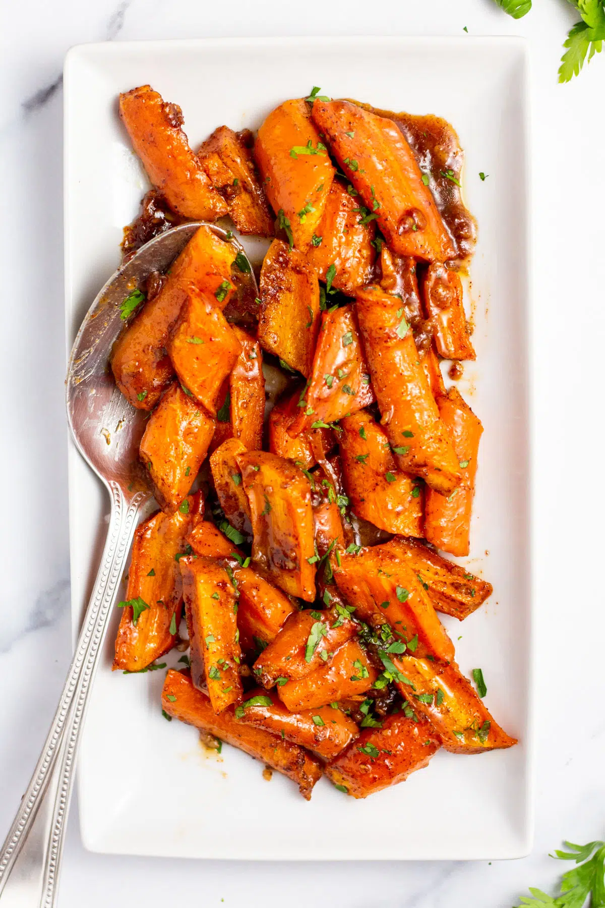 Paleo Honey Glazed Carrots