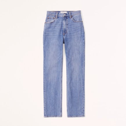 abercrombie ankle straight jeans